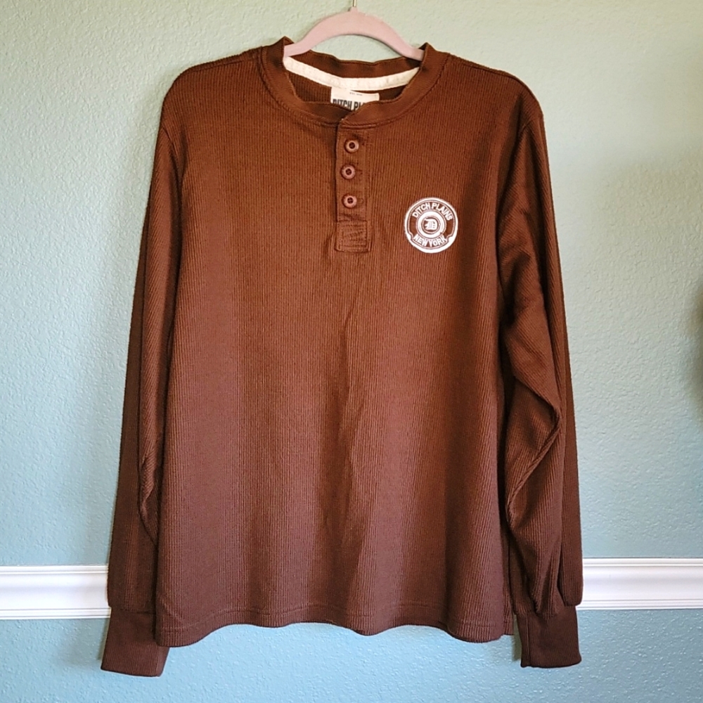Ditch Plains Brown Long John Top